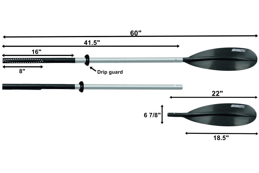 AB252 5' (2 Part) Oars for PackFish7™ and Motormount Boats