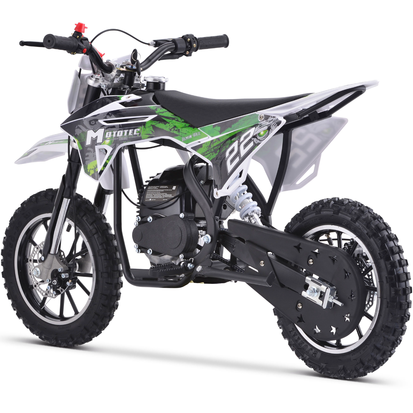 MotoTec Demon 40cc 4-Stroke Dirt Bike