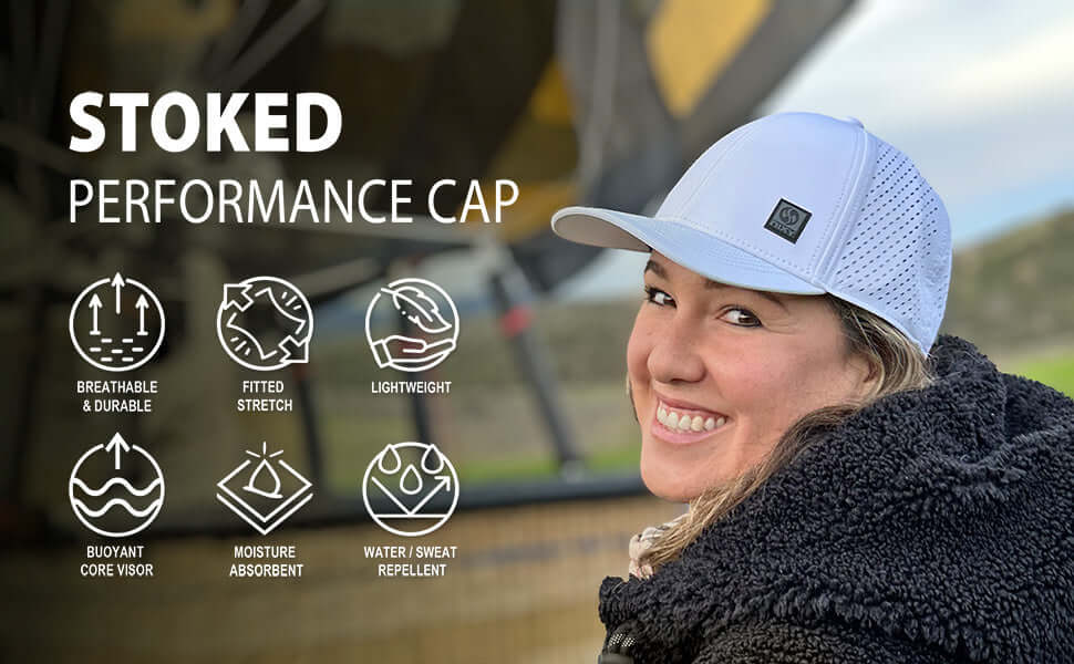 NIXY Stoked  - Performance Snapback Cap