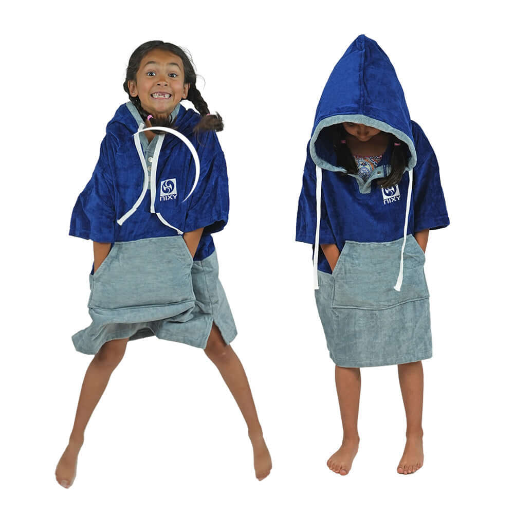 NIXY Kids Towel Changing Poncho